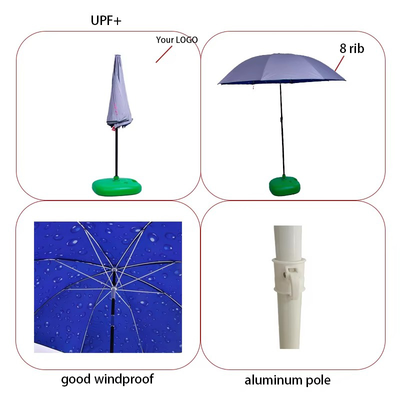 Wat is de beste windbestendige strandparaplu?