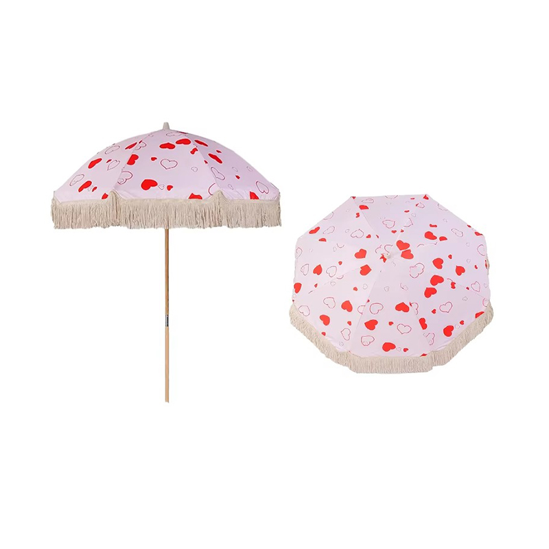 UPF50 + hoek verstelbare Sunshade Beach Umbrella