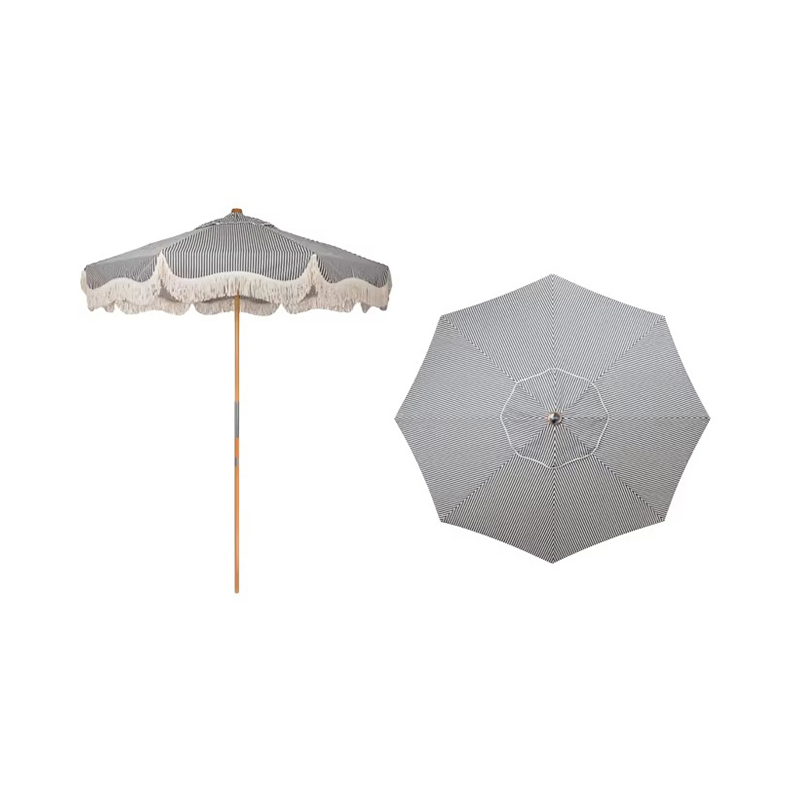 Semi-automatische Tassel Beach-paraplu