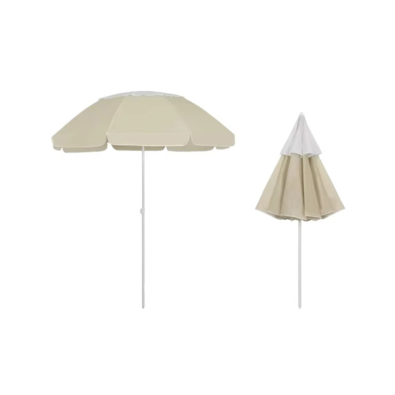 Kleurlogo aanpasbare strand paraplu